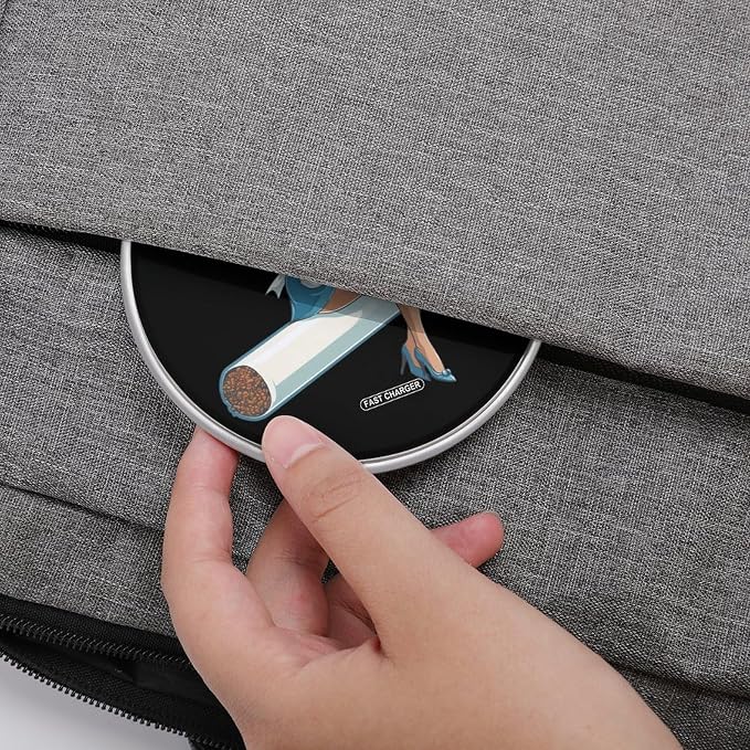 Pinups Lady Cigar Wireless Charger Portable Charging Pad | LightweightAll Smartphone