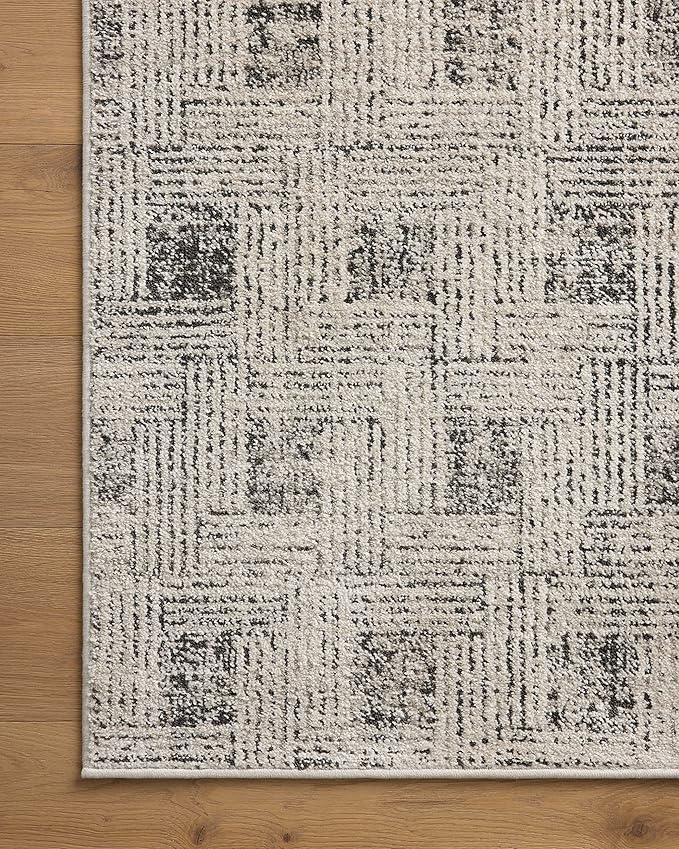 Loloi Kamala Collection KAM-01 Grey/Graphite 9'-2" x 13' Area Rug