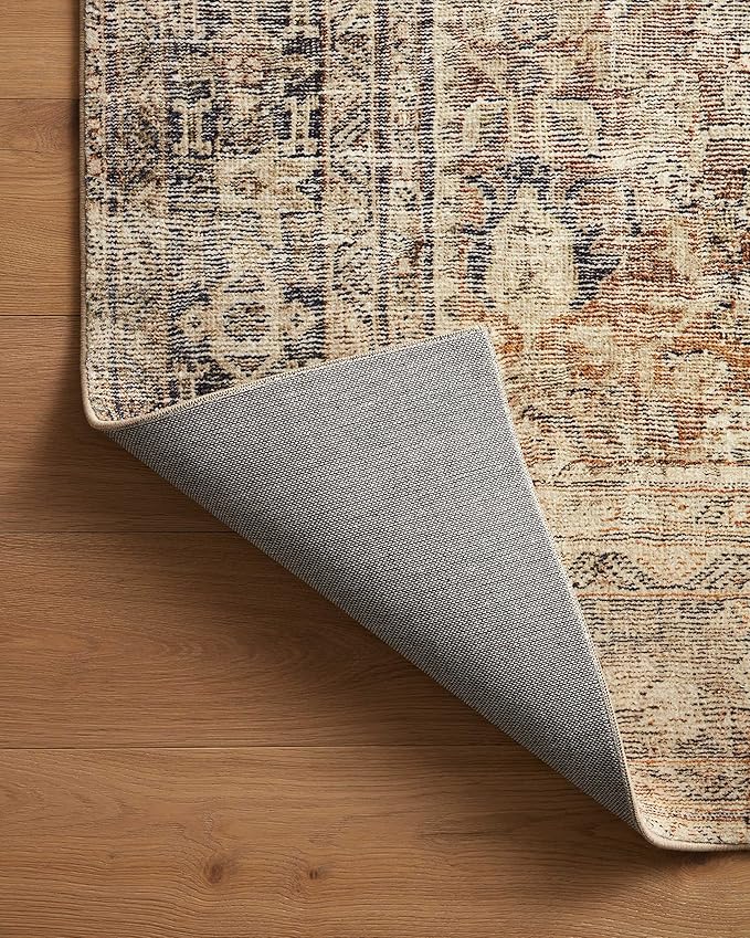 Loloi Amber Lewis Morgan Collection MOG-01 Sunset/Ink 2'-3" x 9'-6" 38" Thick Runner Rug feat. CloudPile, Neutral, Room Décor, Vintage Inspired, Livingroom, Bedroom, Dining Area