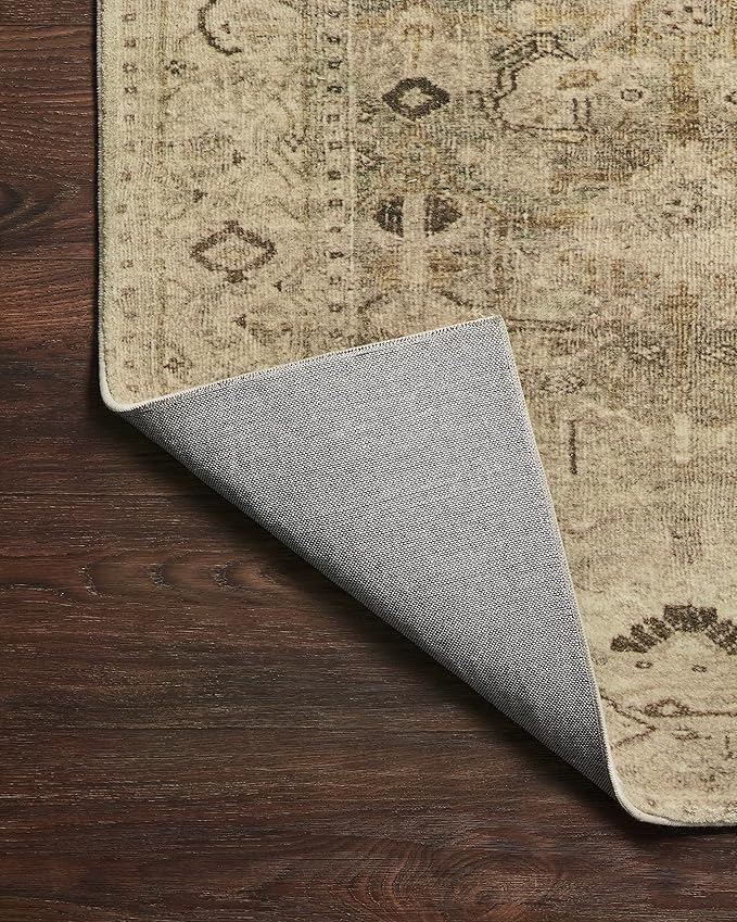 Loloi Margot Collection MAT-04 Antique/Sage 5'-0" x 7'-6" Area Rug feat. CloudPile, No-Shed Easy Clean Large Patterned Area Rug for Living Room, Bedroom, Dining Area