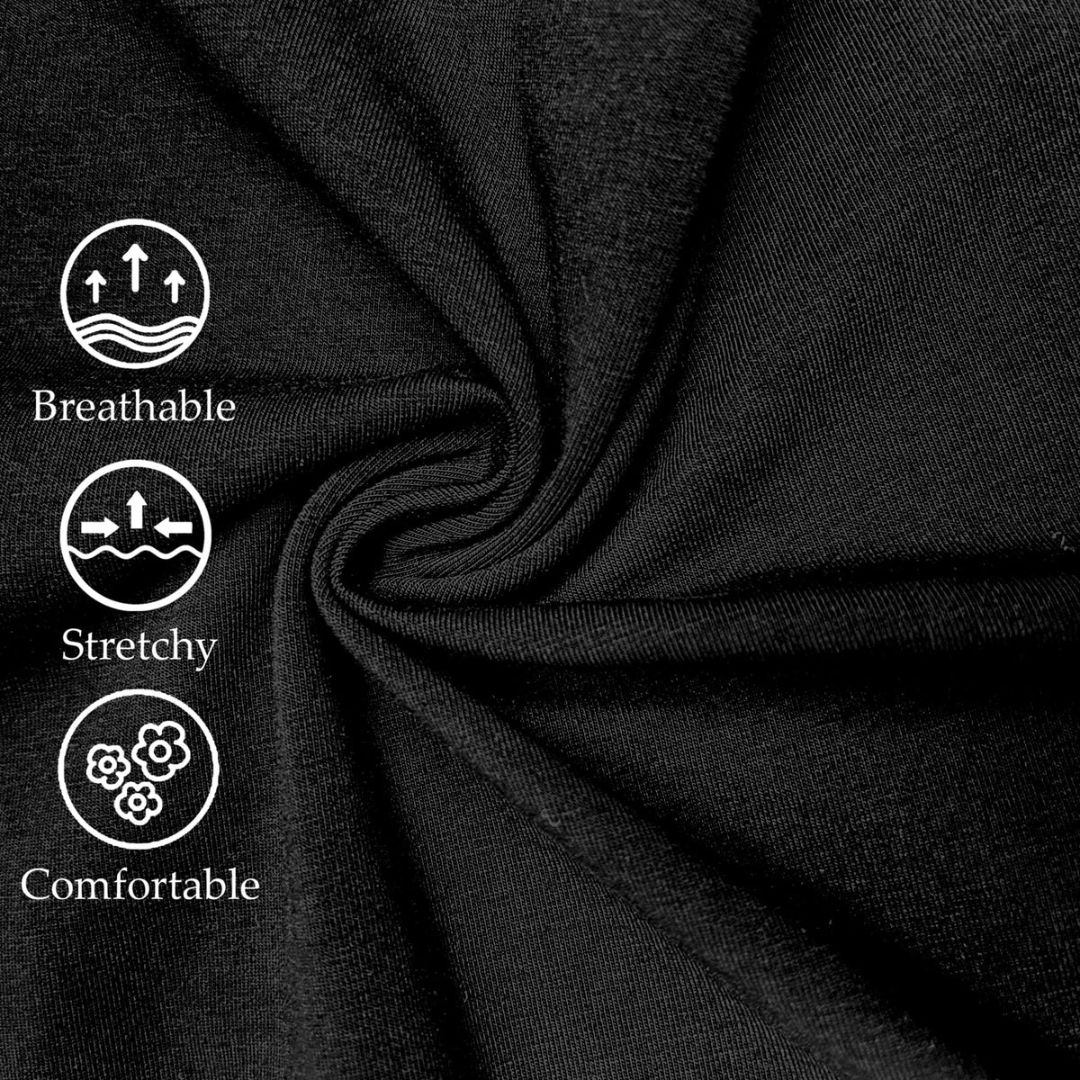 H HIAMIGOS Women's 3 Pack Long Tank Tops Stretchy Cotton Sleeveless Tops Undershirt Layering Workout Yoga Cami Tanks Black+White+Grey (U Back) X-Large