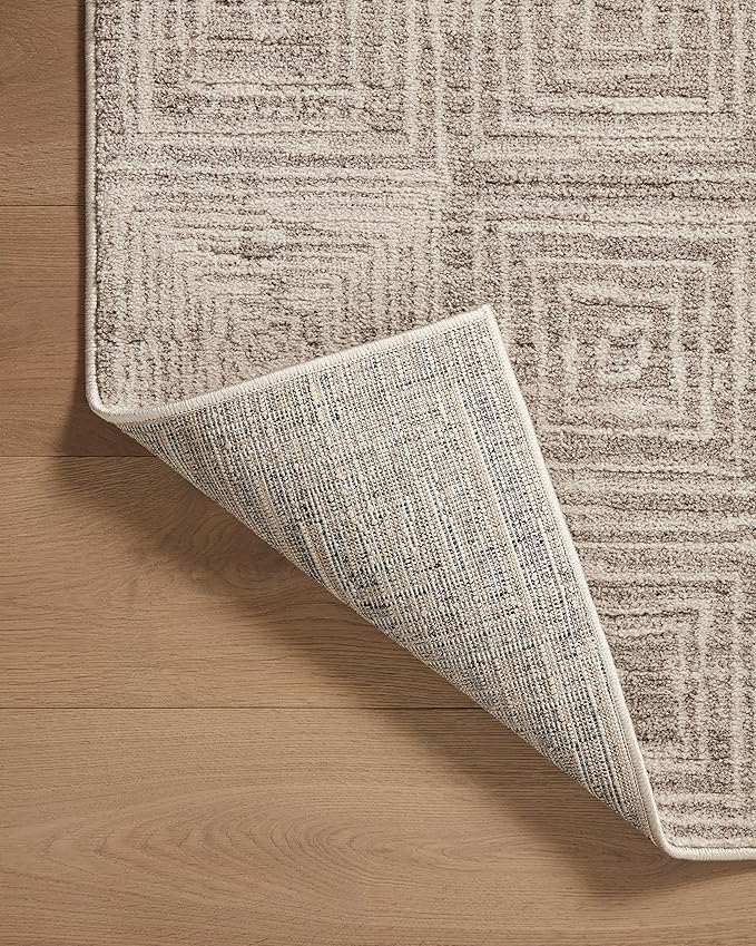 Loloi Darby Collection DAR-05 Beige/Grey 7'-10" x 10' Area Rug