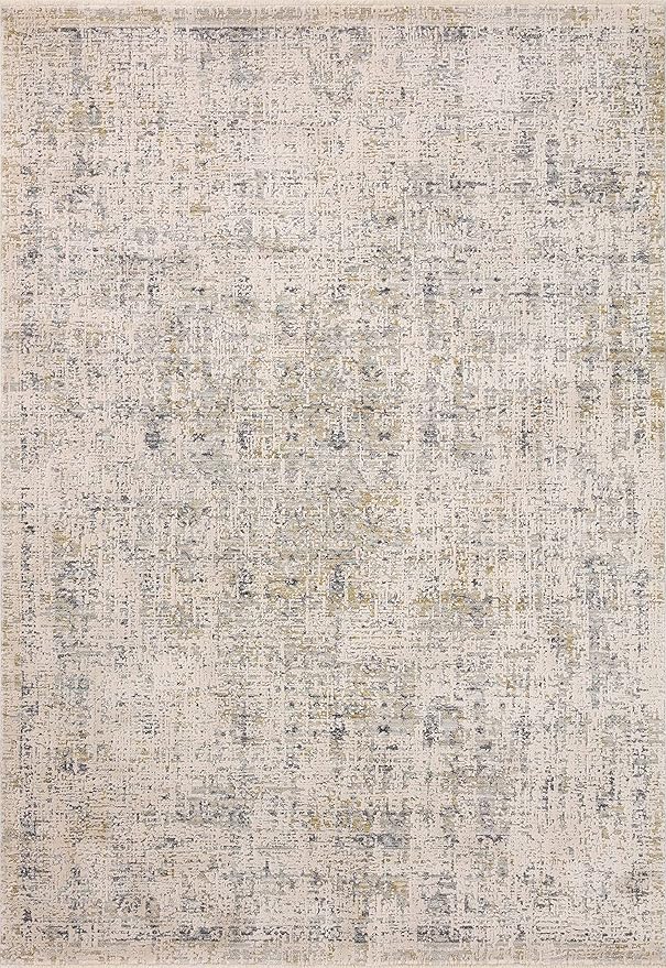 Loloi Amber Lewis Alie Collection ALE-02 Sand/Sky 7'-10'' x 10', .13'' Pile Height, Area Rug