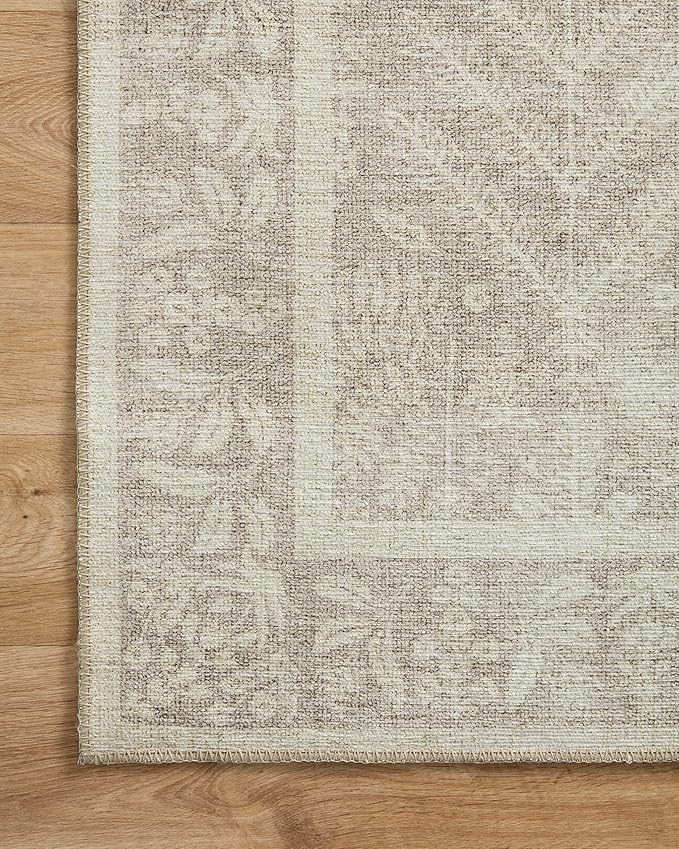 Loloi Rifle Paper Co. Maison Collection MAO-02 Bough Natural 3'-9" x 5'-6", .19" Pile Height, Accent Rug