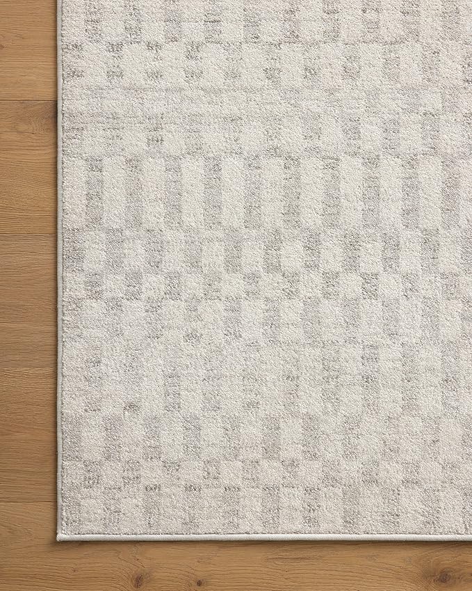 Loloi Kamala Collection KAM-05 Ivory/Grey 5'-3" x 7'-9" Area Rug