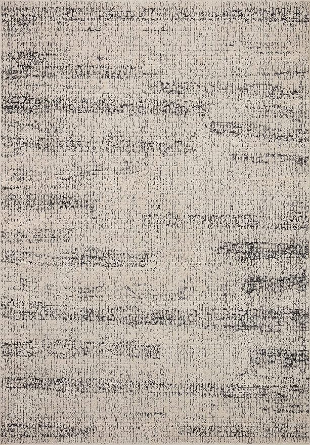 Loloi Darby Collection DAR-02 Oatmeal/Charcoal 5'-3" x 7'-6" Area Rug