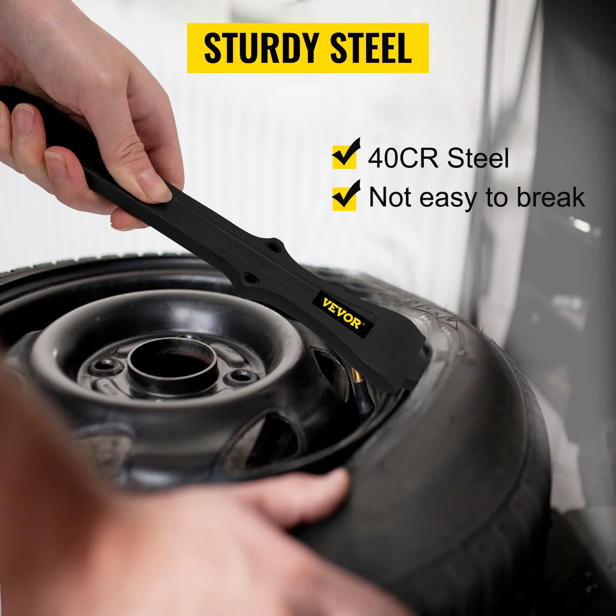 Tire Changing Tool 11" Tire Bead Breaker Tire Changing Spoon Rustproof Motorcycle Tire Spoon Tire Lever For Various Tires