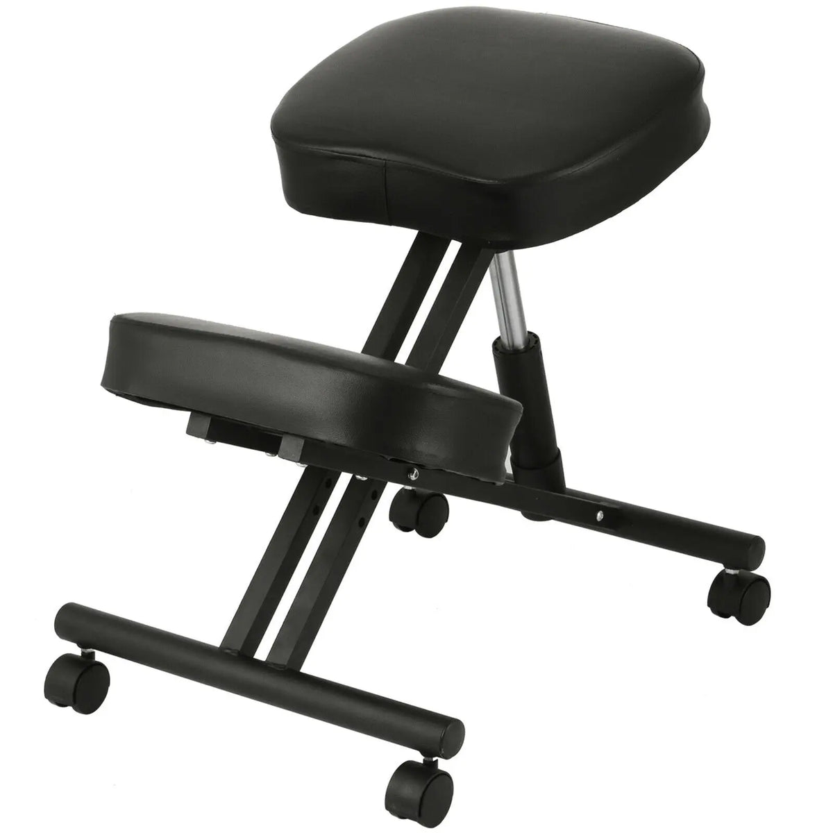 Ergonomic Kneeling Chair Adjustable Kneel Stool Thick Cushion for Balancing Back Body Shaping Home Office Computer Chair