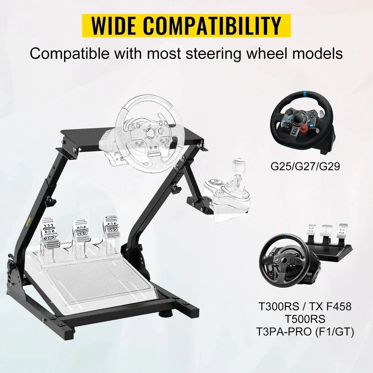 Wheel Stand Gaming Logitech G27 G29 PS4 G920 T300R Racing Simulator Steering Steering Wheel Support Xbox PS Play Station