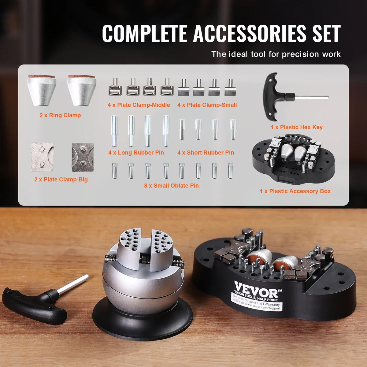 Ball Vise 3" 5" Engraving Setting Tool Standard Rotation Engraving Block Vise Attachment Jewelry Engraving Block Tools