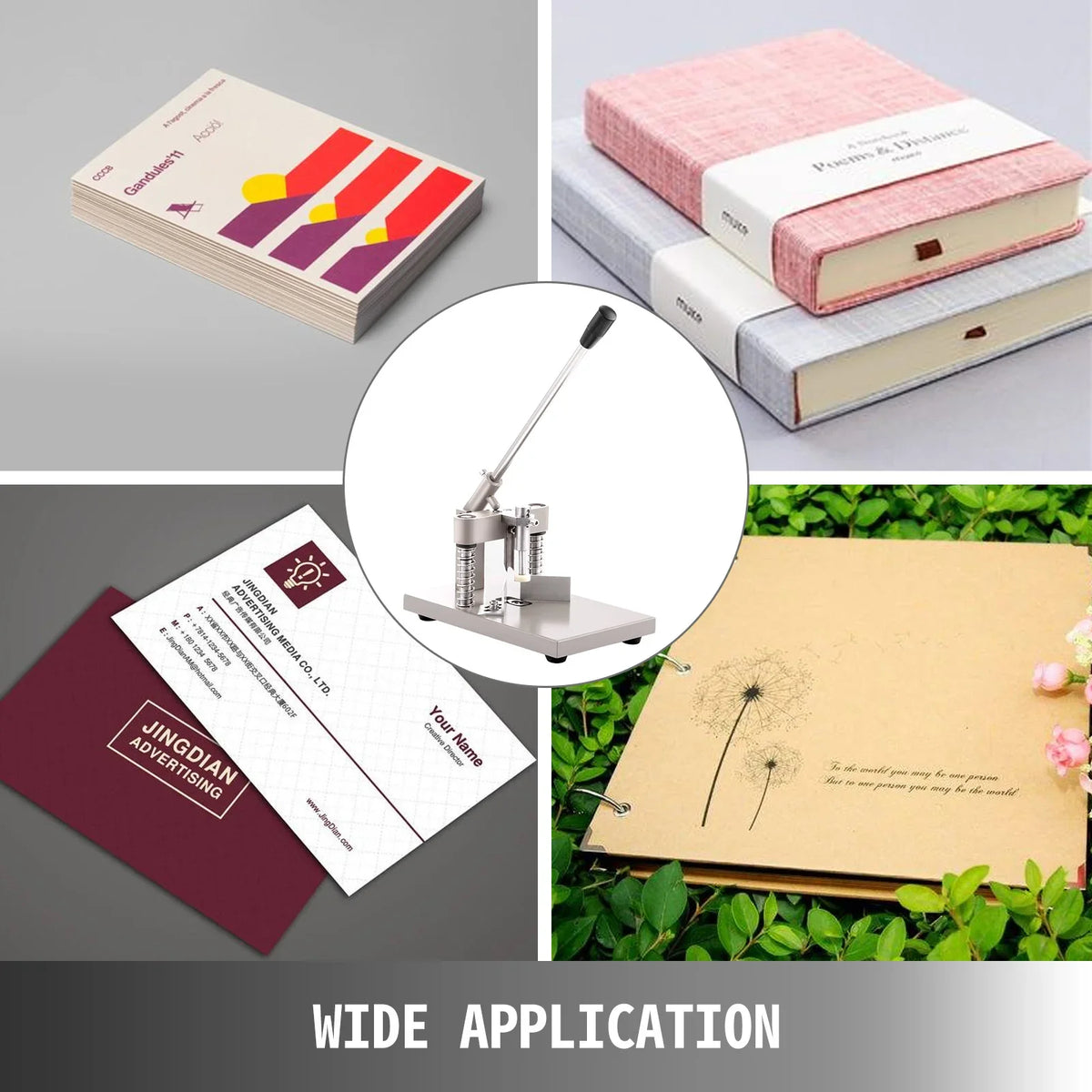 Manual Corner Rounder Die Cutter With Paper-Pressing Device 30mm Cutting Height Heavy Duty for Printing Packaging Industry