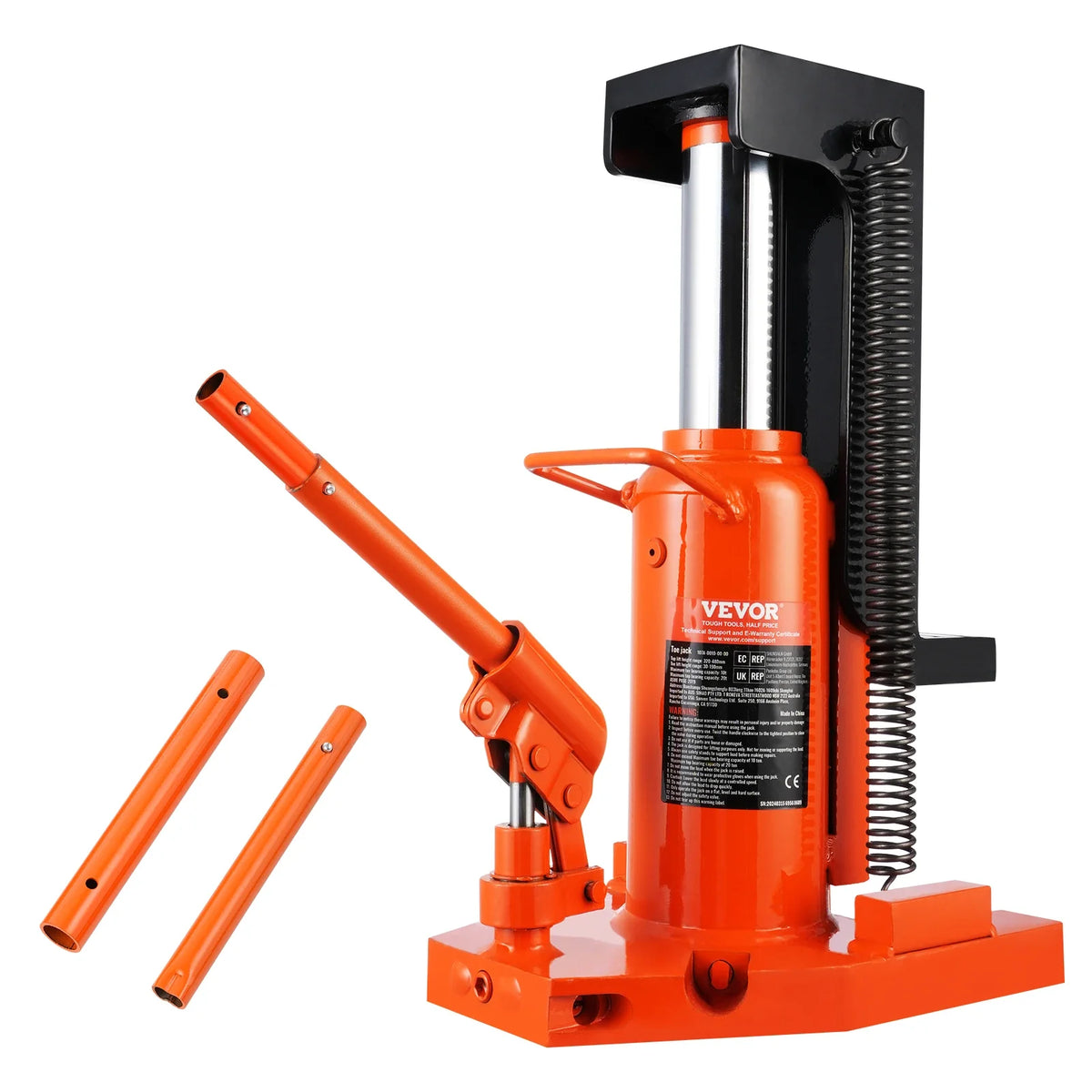 5 Ton On Toe Toe Jack Lift 10 Ton On Top Lift Capacity Machine Jack Air Hydraulic Claw Jack for Machinery Industry