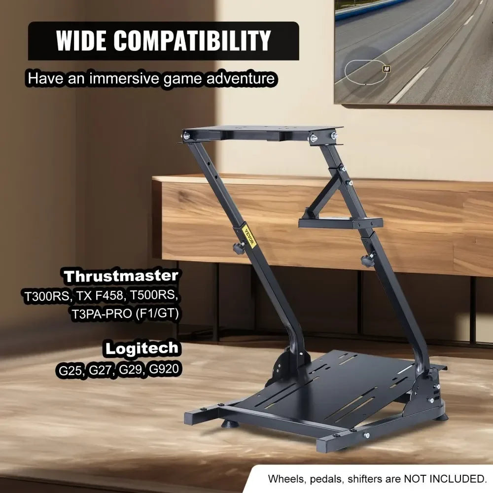 Racing Steering Wheel Stand Height Adjustable For Logitech G25 G27 G29 G920 Wheel Stand Gaming Racing Simulator Steering