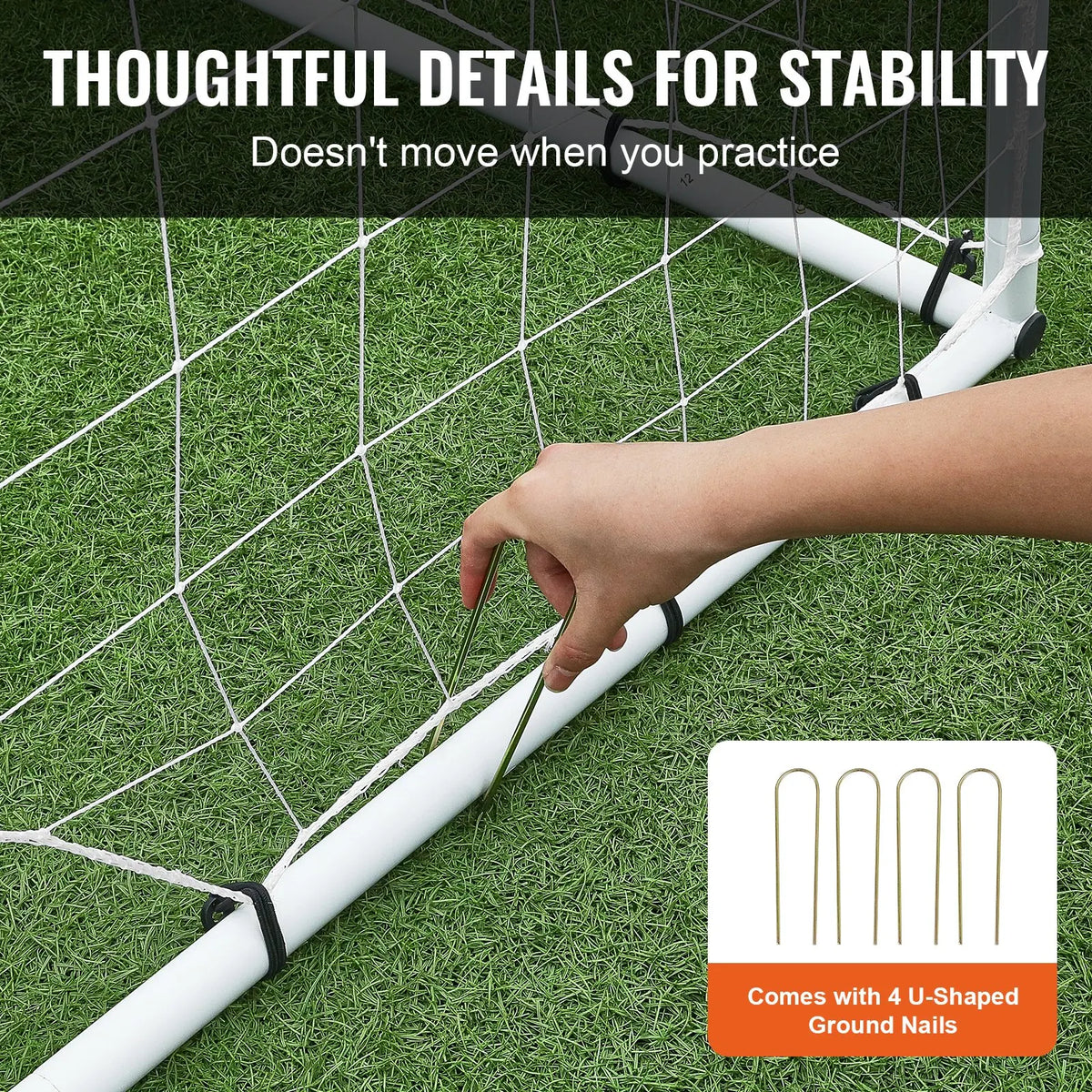 Soccer Rebound Trainer,Iron Soccer Training Equipment,Sports Football Rebounder Wall with Double-Sided Rebounding Net