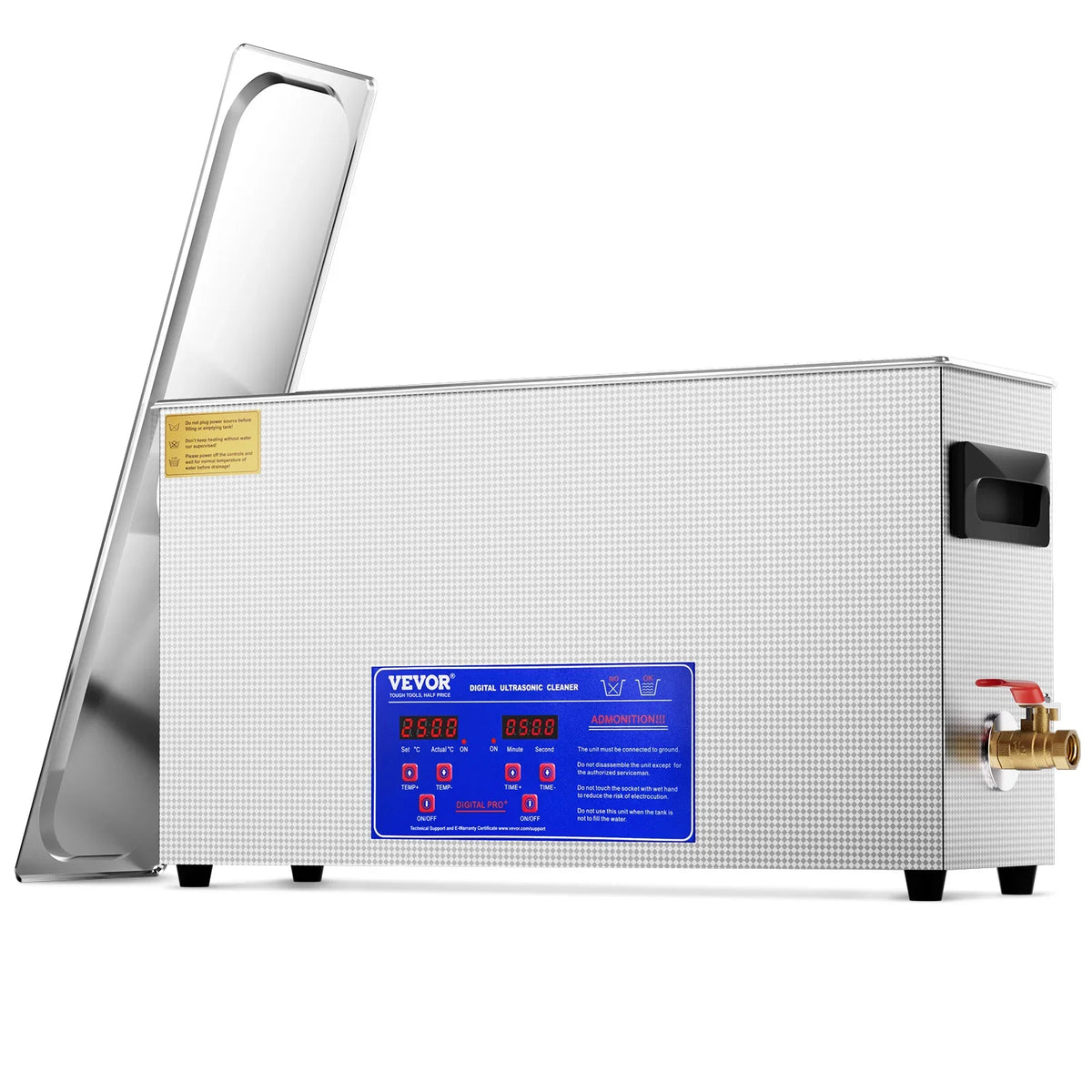 Ultra Sonic Cleaner 2/3/6/10/15/30L 300W 40kHz Digital Ultrasonic with Timer&Heater with Basket for Gun Parts Bullets