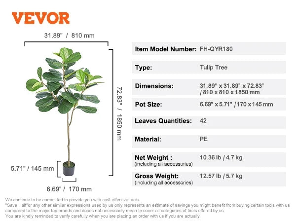 Artificial Olive Tree 4/5/6 FT Tall Faux Plant Secure PE Material & Anti-Tip Tilt Protection Low-Maintenance Tree for Home
