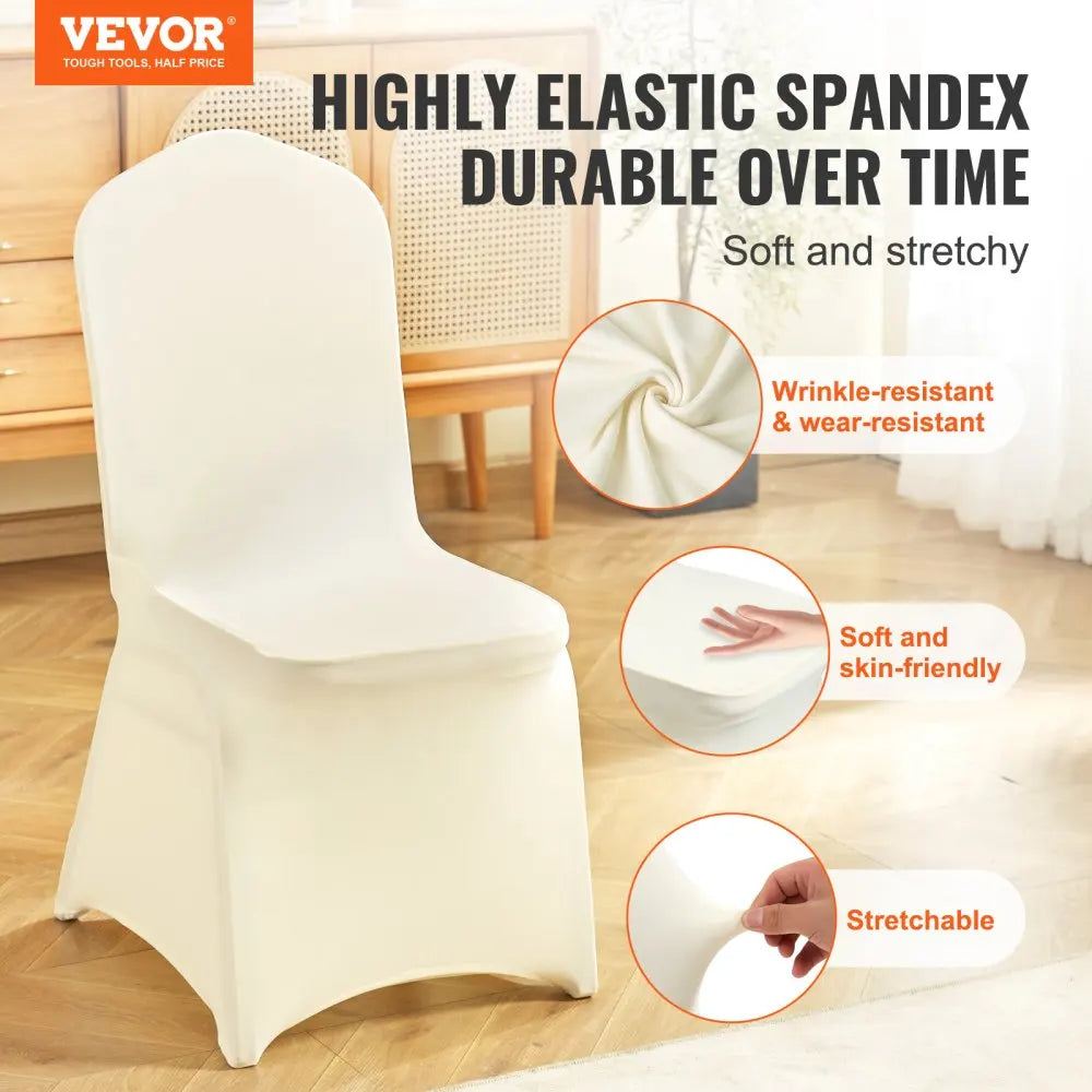 Stretch Spandex Folding Chair Covers, Universal Fitted Chair Cover, Removable Washable Protective Slipcovers