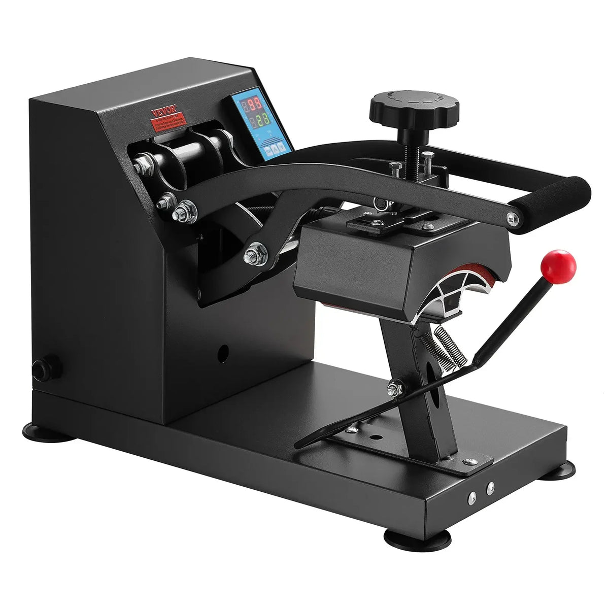 Hat Heat Press 5.5x3.5 inch Heat Press Machine 600W Professional Hat Heat Press Machine for Hats Caps Transfer Press Heat