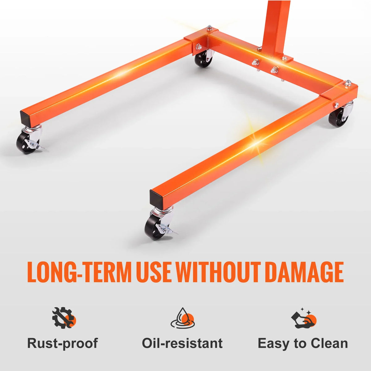 Engine Stand 750/1300/1500 lbs Rotating Engine Motor Stand with 360 Degree Adjustable Head Dolly for Vehicle Auto Repair