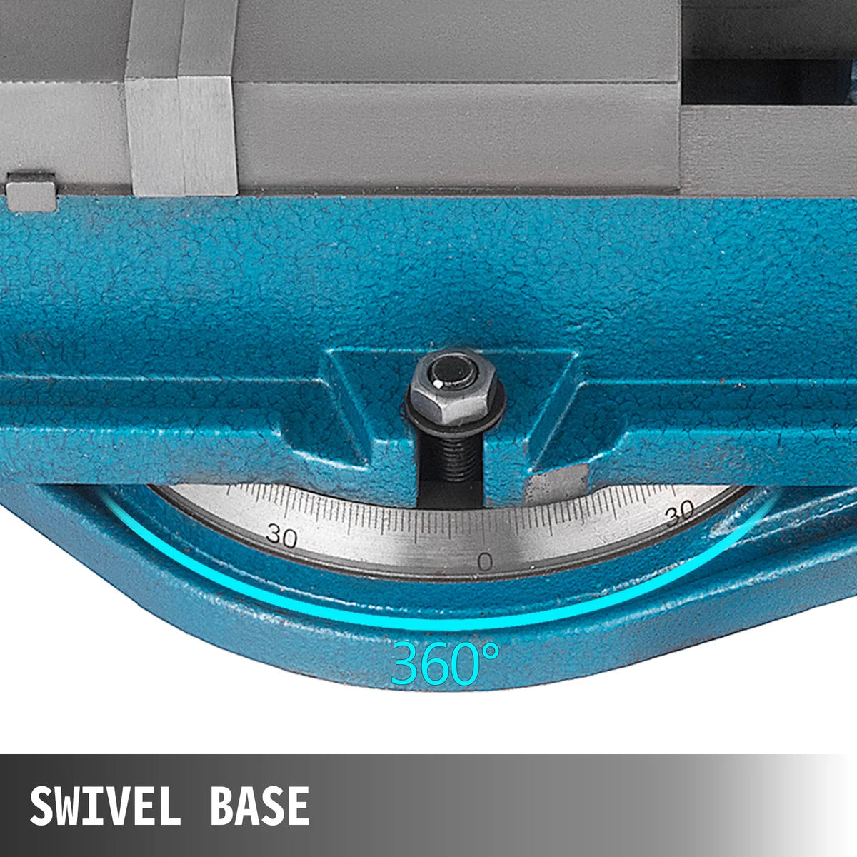 Precision Milling Machine Vise 4 Inch Accu Lock Swivel Base Clamping Vise Bench Vice Clampfor Milling Drilling Machine