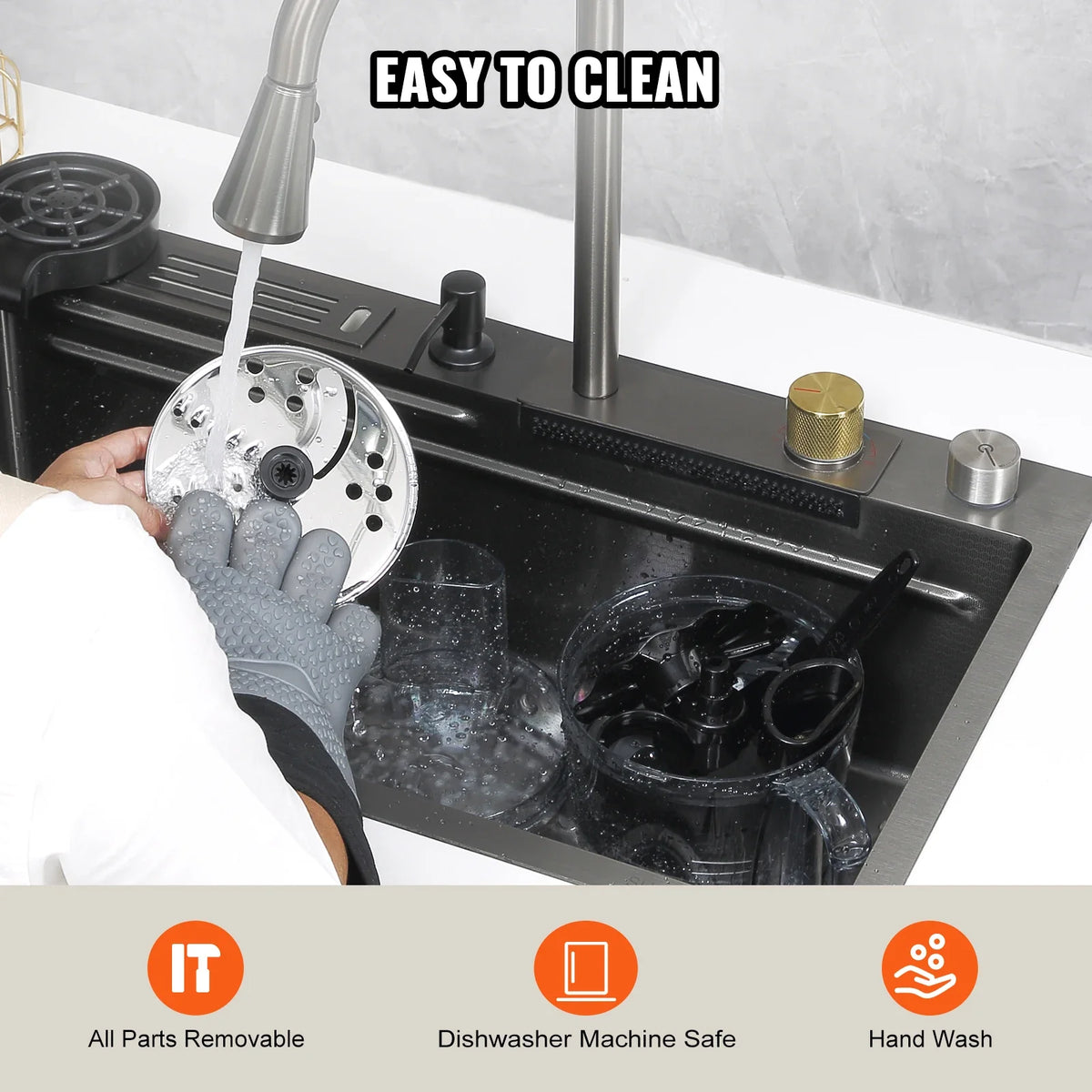 Food Processor,600W Stainless Steel Blade Professional Electric Food Chopper, Easy Assembly & Clean,for Chopping, Mixing