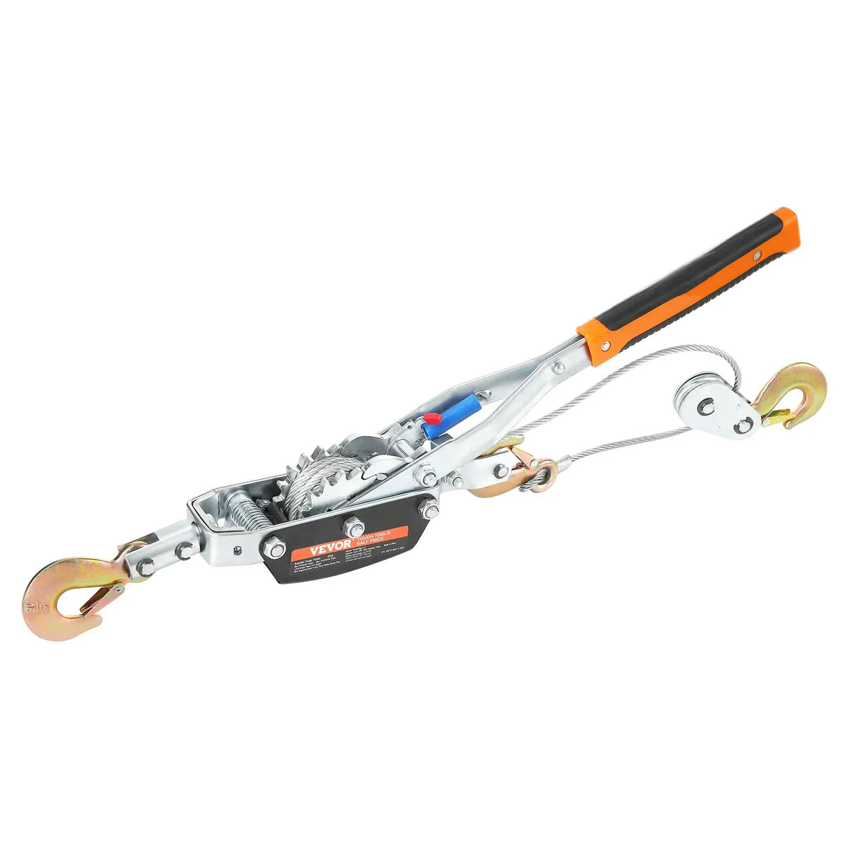 Come Along Winch, 5 Ton Pulling Capacity, 11.5 ft Steel Cable,Automotive Hoist Cable Puller Ideal for Vehicle Rescue