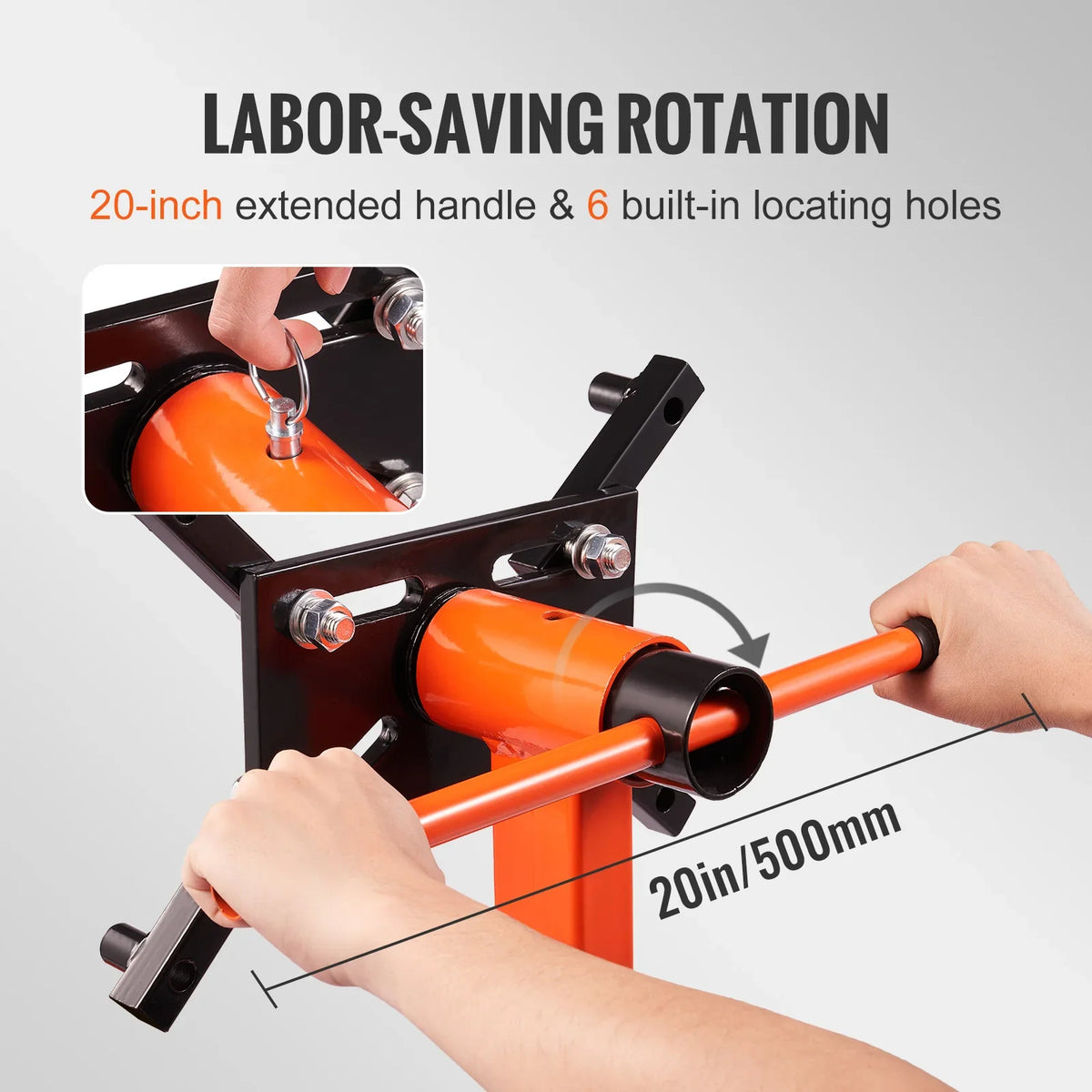 Engine Stand 750/1300/1500 lbs Rotating Engine Motor Stand with 360 Degree Adjustable Head Dolly for Vehicle Auto Repair