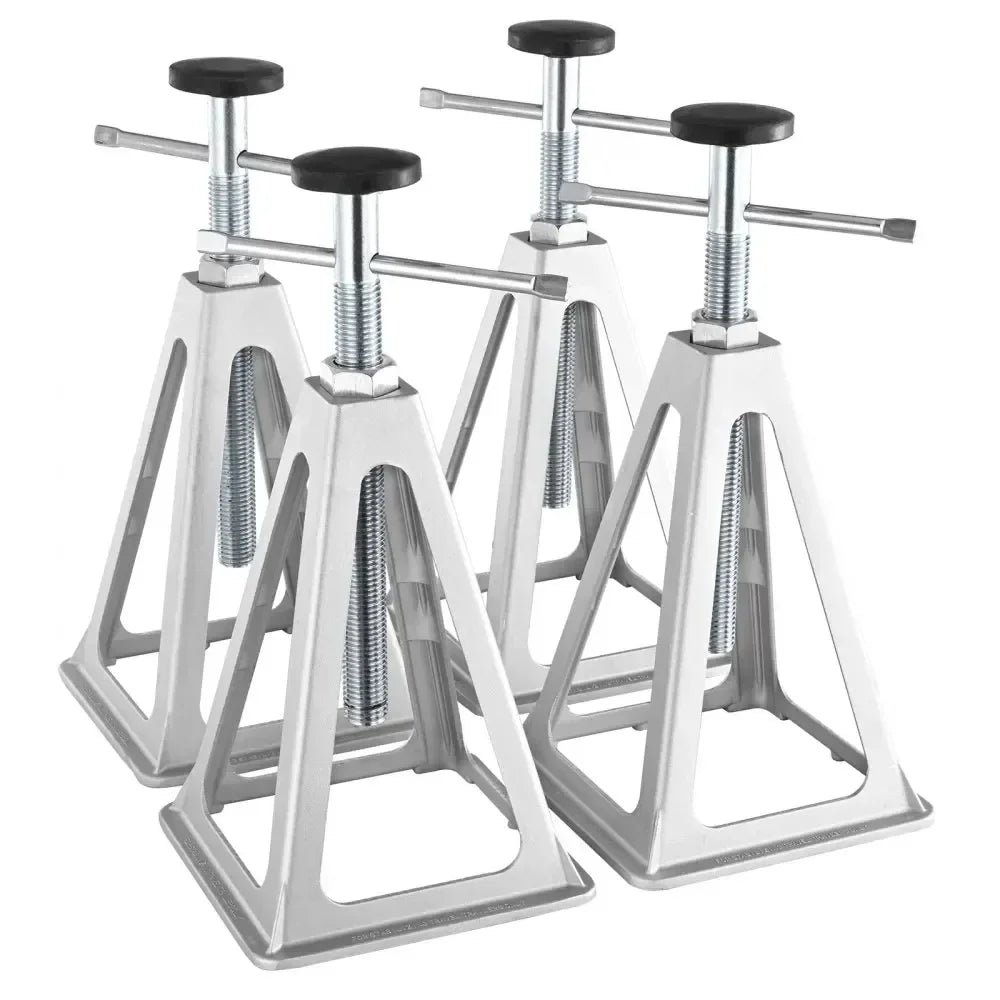 RV Stabilizer Jacks 4 Pack Aluminum RV Leveling Jacks Stack Jacks for  Travel Trailer Camper Single Screw Jack