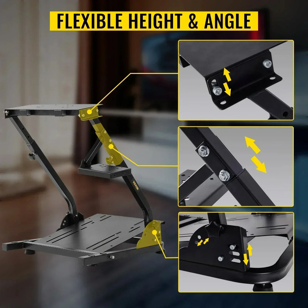 Wheel Stand Gaming Logitech G27 G29 PS4 G920 T300R Racing Simulator Steering Steering Wheel Support Xbox PS Play Station