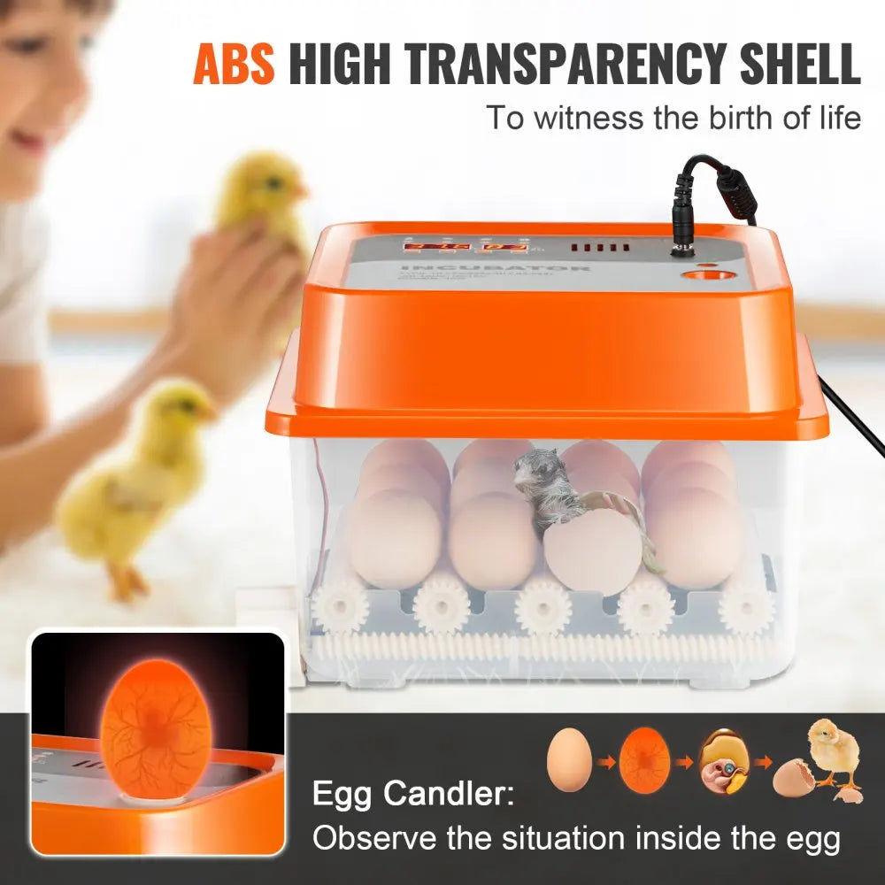 Egg Incubator  Incubators for Hatching Eggs  Automatic Egg Turner with  Temperature and Humidity Control  Poultry Hatcher
