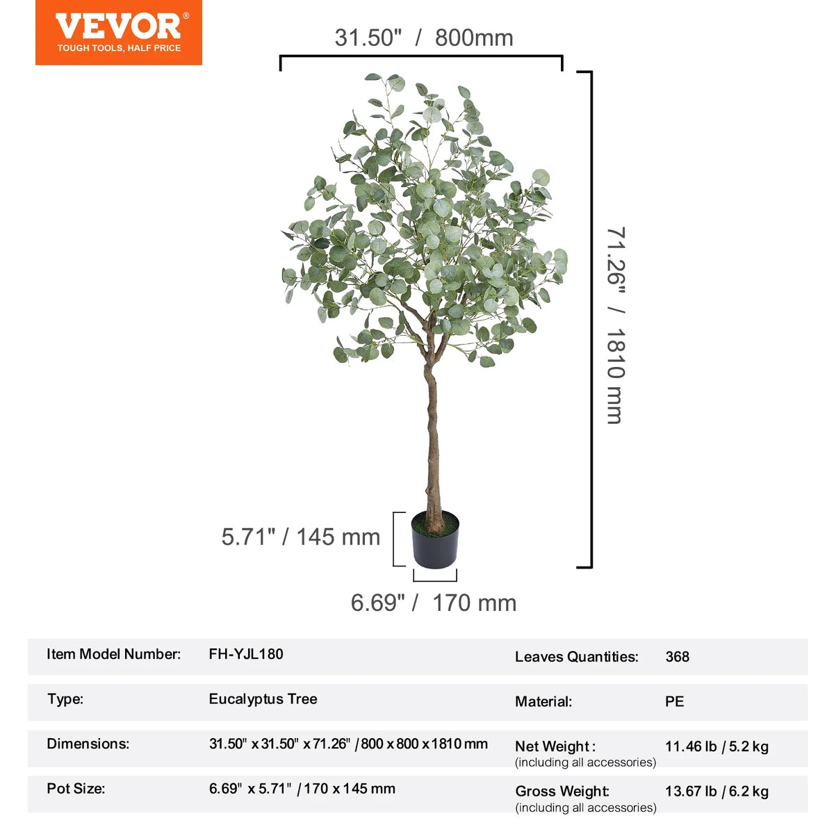 Artificial Olive Tree 4/5/6 FT Tall Faux Plant Secure PE Material & Anti-Tip Tilt Protection Low-Maintenance Tree for Home