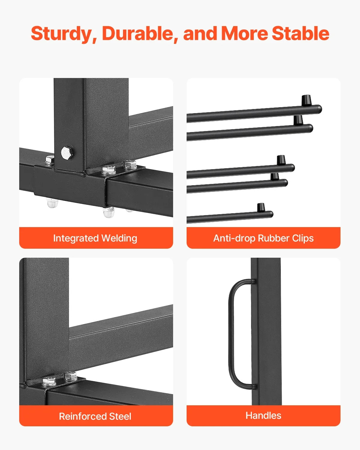 Folding Chair Rack, 800LBS Capacity,Heavy-duty Chair Cart for 84 Chairs/12 Tables+42 Chairs,Dual-layer Chair Storage Dolly