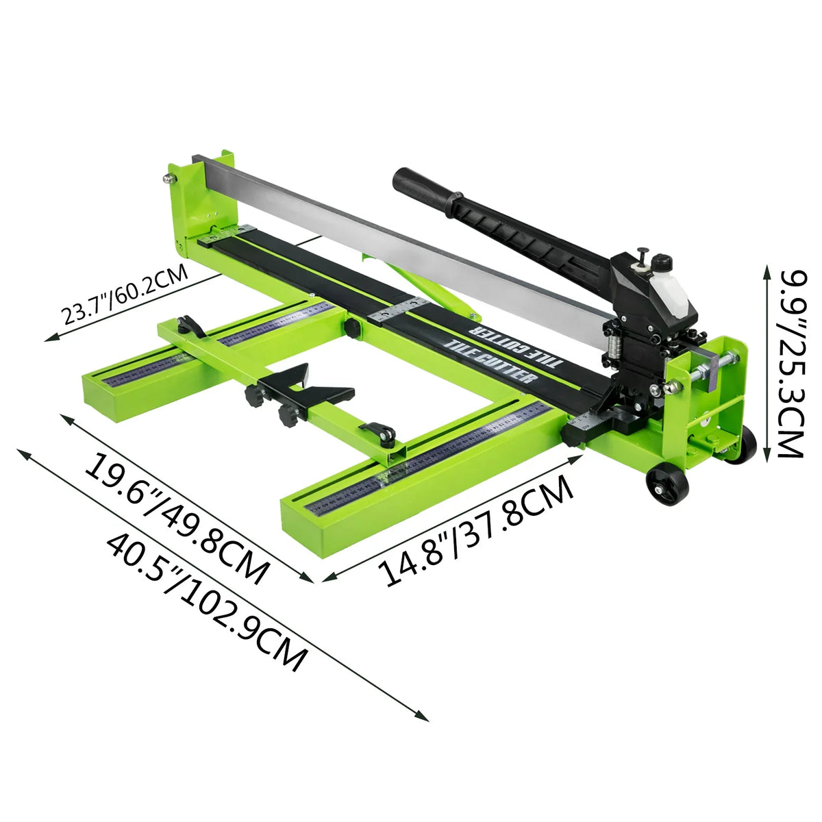 Manual Tile Cutter Infrared Laser Positioning Floor Cutter Push Knife Professional Hand Tool for Cutting Porcelain Ceramic