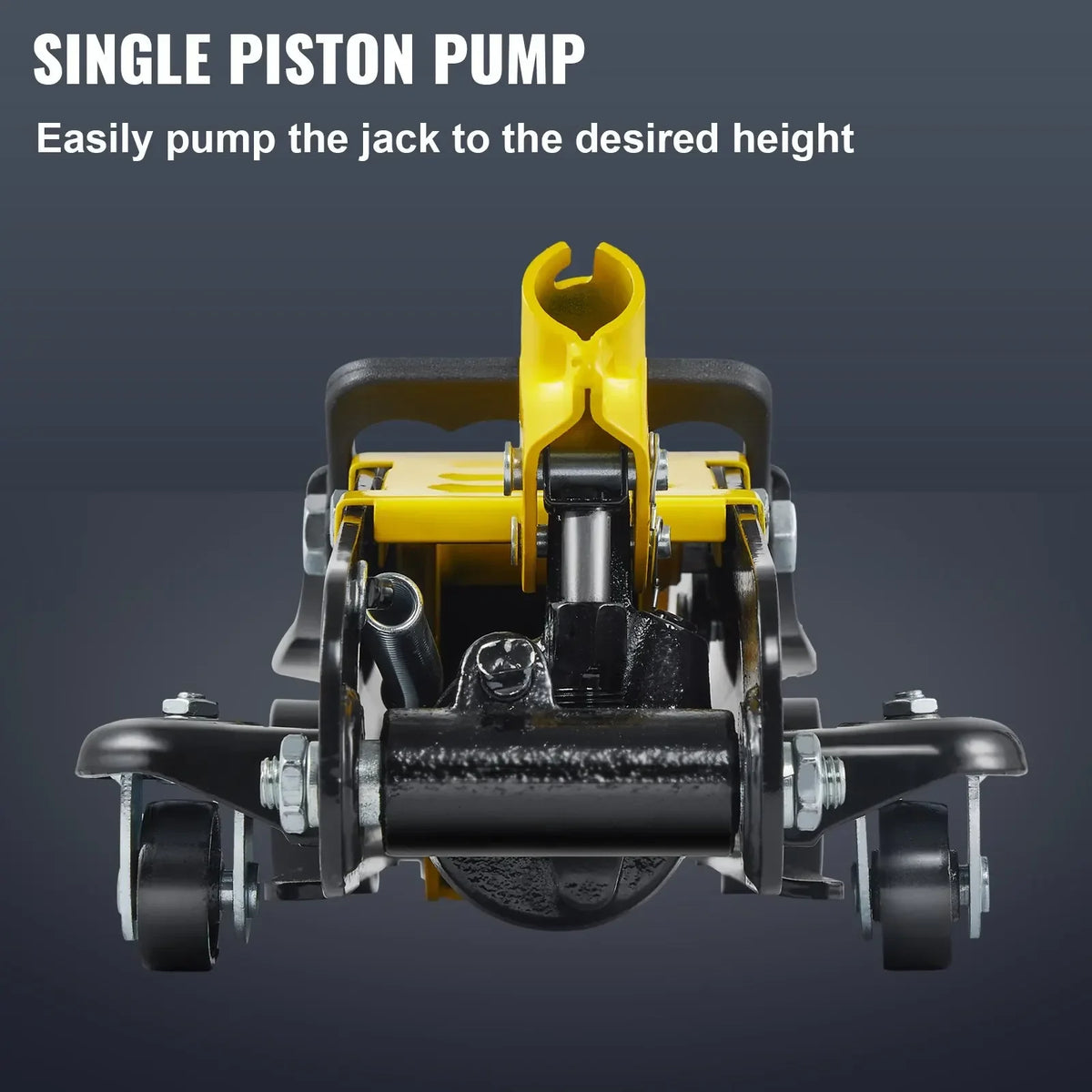 Floor Jack, 2.5 Ton Low Profile Floor Jack, Heavy-duty Steel Racing Floor Jack With Single Piston Lift Pump