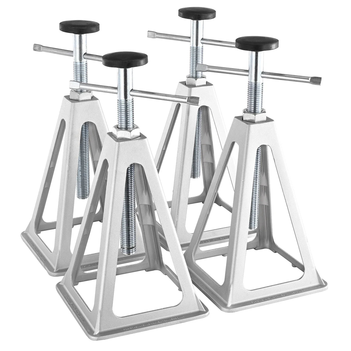 RV Stabilizer Jacks 4 Pack Aluminum RV Leveling Jacks Stack Jacks for RV Travel Trailer Camper Single Screw Jack 6000 Lbs