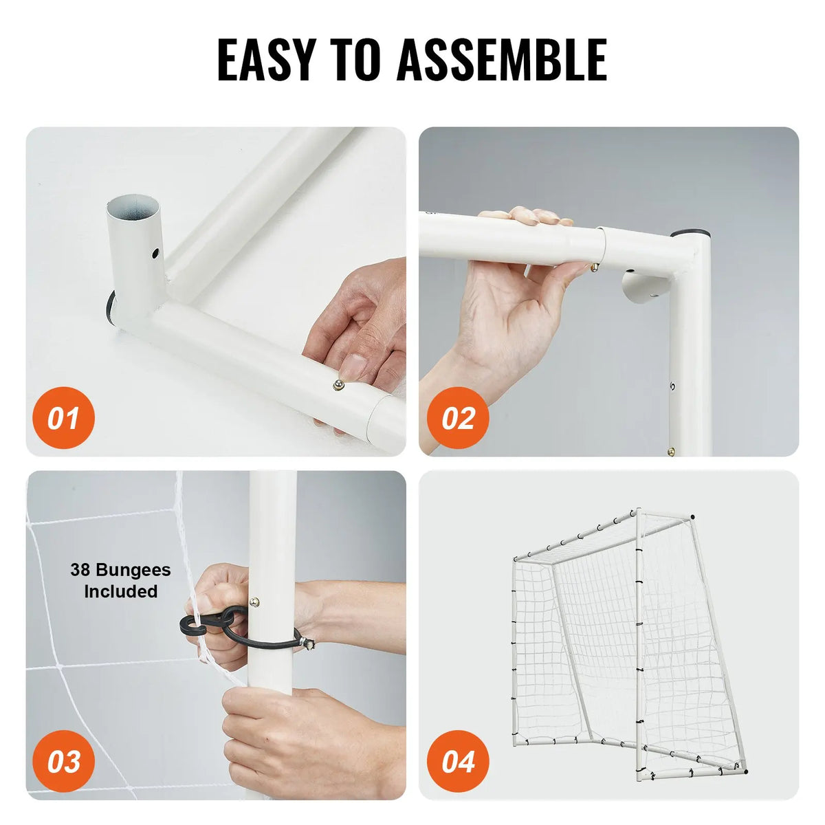 Soccer Rebound Trainer,Iron Soccer Training Equipment,Sports Football Rebounder Wall with Double-Sided Rebounding Net
