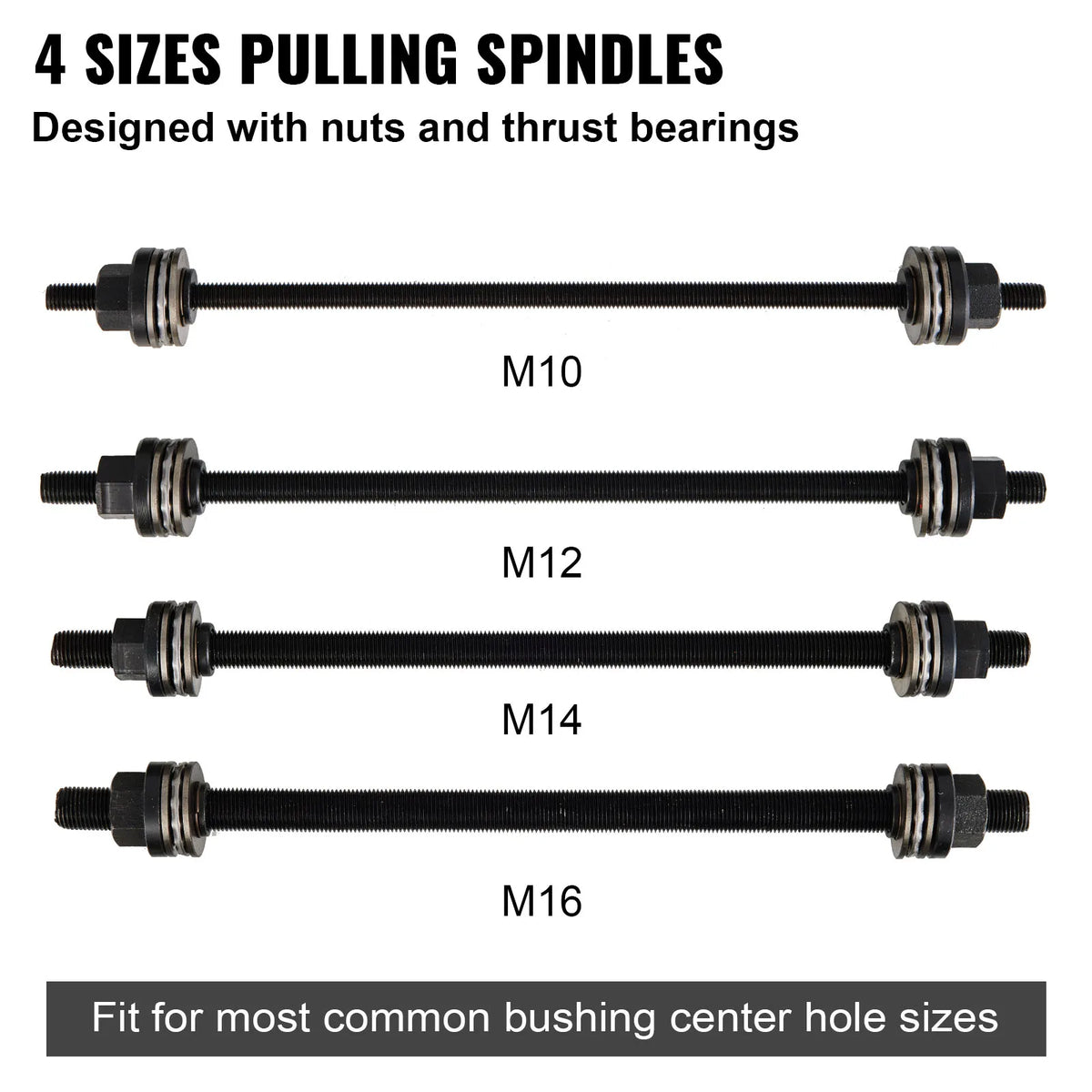 28pcs Pull and Press Sleeve Kit Removal Installation Bushes Bearing Tool for Cars and LCV HGV Engines Auto Maintenance Set