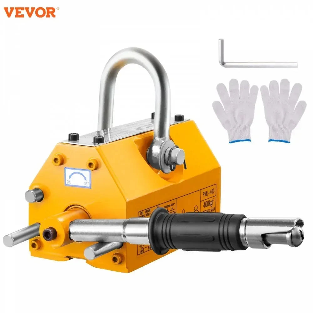 100KG-2000KG Permanent Magnetic Lifter Pulling Capacity 2.5 Safety Factor Neodymium & Steel Lifting Magnet Lift Magnets