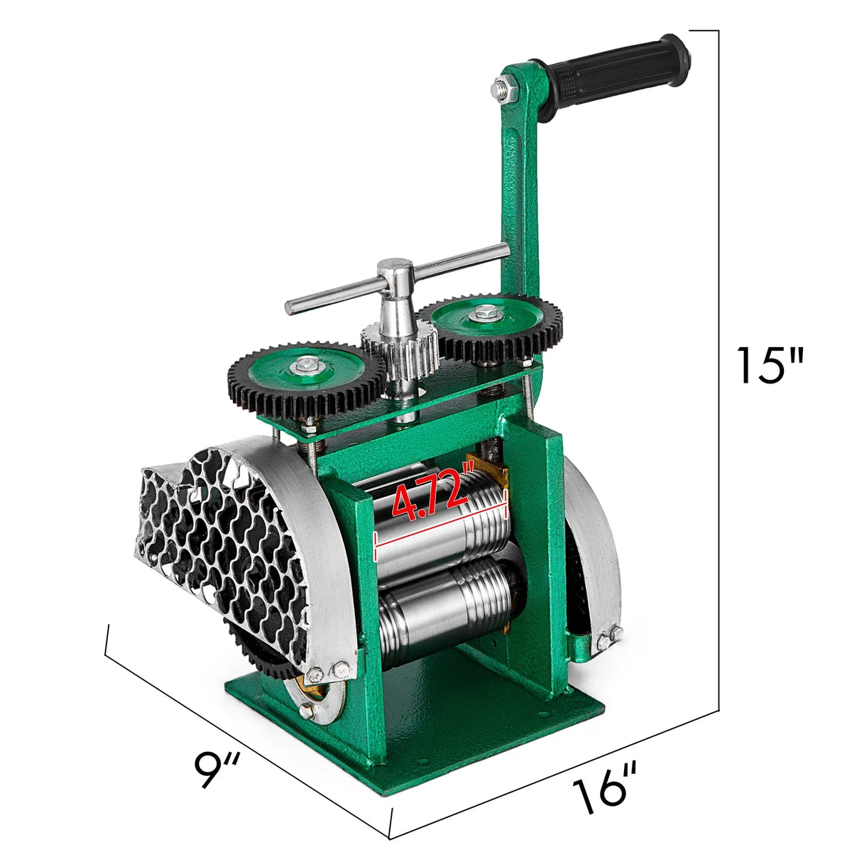 Jewelry Combination Rolling Mill Machine Distance Adjustable Manual Press Tabletting Tool for Jewelry Repairing Designing