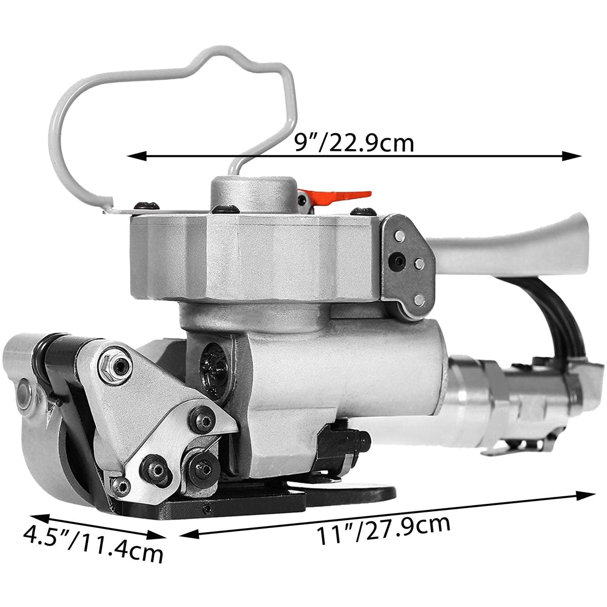 A19 Pneumatic Strapping Tool, 1/2\" to 3/4\" Hand Held Strapping Machine, Sealless Strapping Machine for PP PET Strapping
