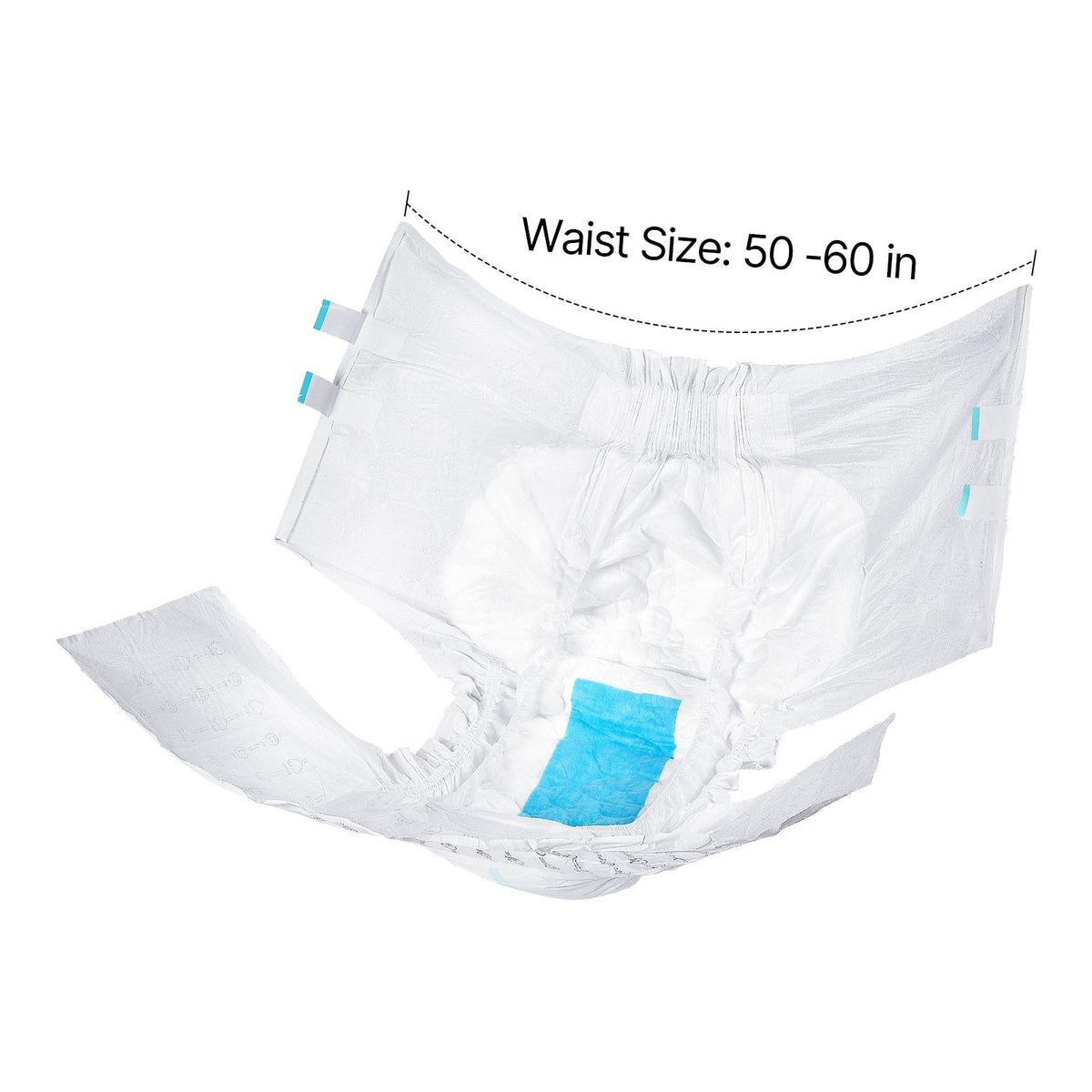 Adult Briefs with Tabs, Super Absorbent Incontinence Briefs for Men and Women, Disposable Adult Diapers with Leakproof 3D Surround Guard & Wetness Indicator - XL Size, 40 Count (4 Packs of 10)