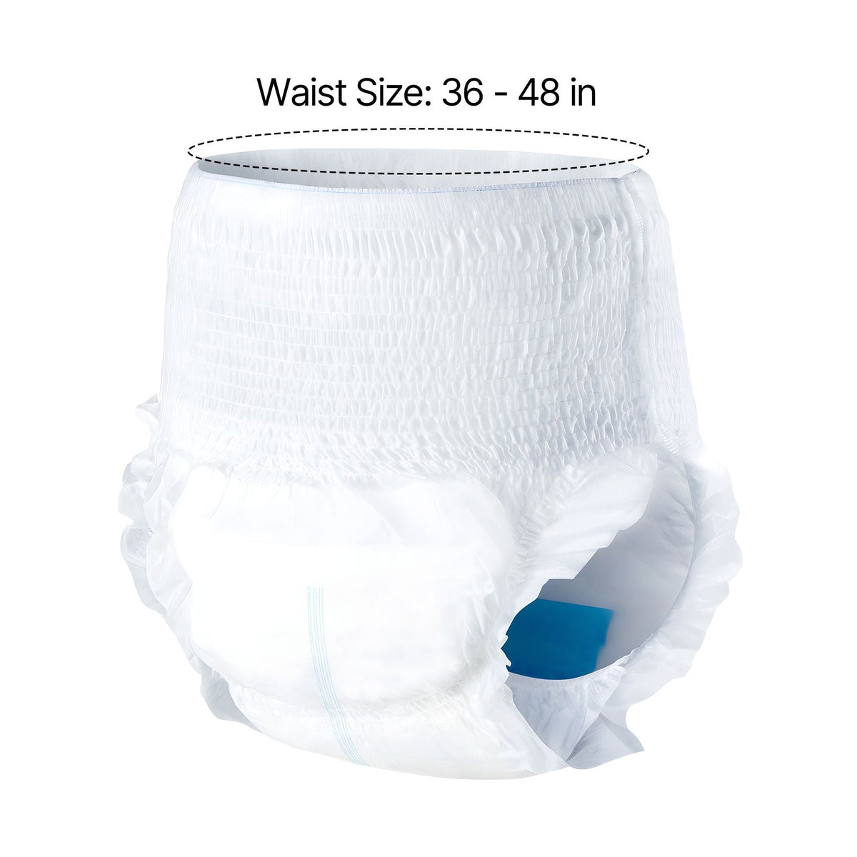 Adult Incontinence Underwear, High Absorbent Protective Underwear for Men & Women, Disposable Adult Pull-ups Diaper with Leakproof Leg Cuff & Wetness Indicator - L Size, 64 Count (4 Packs of 16)