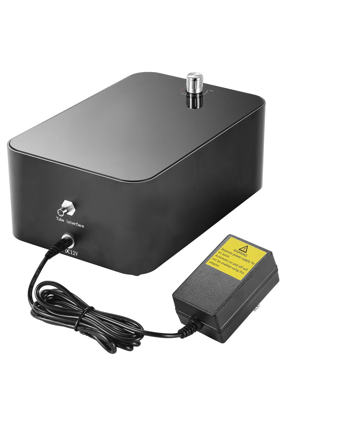 Air Assist, Adjustable 50 L/min Airflow, Air Assist Pump Kit for Laser Cutter and Engraver, Clear Smoke and Dust, Reduce Surface Temperature, Shield Laser Lens, for Laser Engraver ≥ 20W
