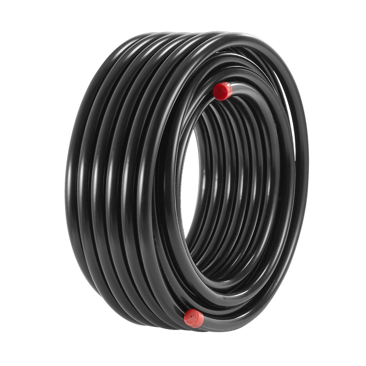 Air Compressor Line Kit, 100FT x 3/4", HDPE-Aluminum Compressed Air Piping System, Leak-Proof, Pressure-Resistant & Easy-to-Install, Compressed Air Line Tubing Kit for Garages Workshops, Black