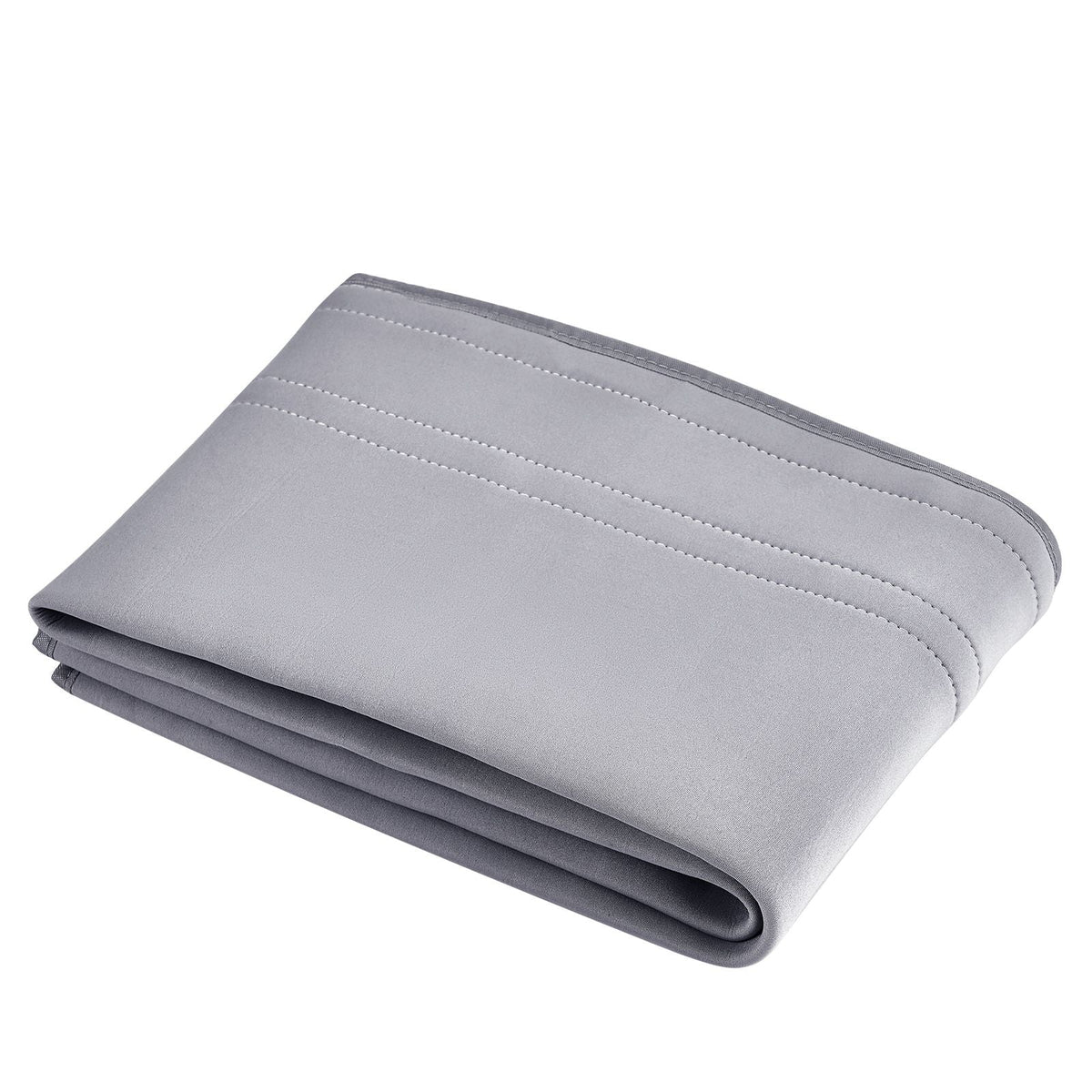 Air Conditioner Hose Cover Wrap, Portable AC Hose Duct Vent Cover Sleeve, Insulation Sleeve for 5 & 5.9" Diameter Exhaust Hoses Tube, Easy Installation with 2 Adjustable Buckle Straps, Gray