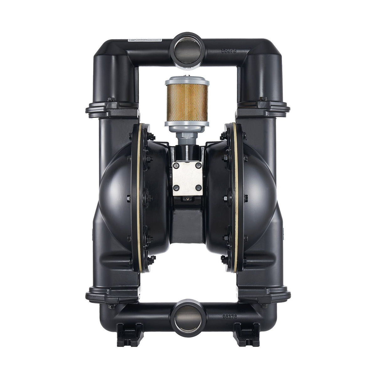 Air Operated Double Diaphragm Pump, 158 GPM, 2 inch Inlet & Outlet Pneumatic Waste Oil Transfer Pump, Max 114 PSI, Aluminum Alloy Body, Air-Operated for Diesel, Grease, Kerosene, Gasoline & Oil