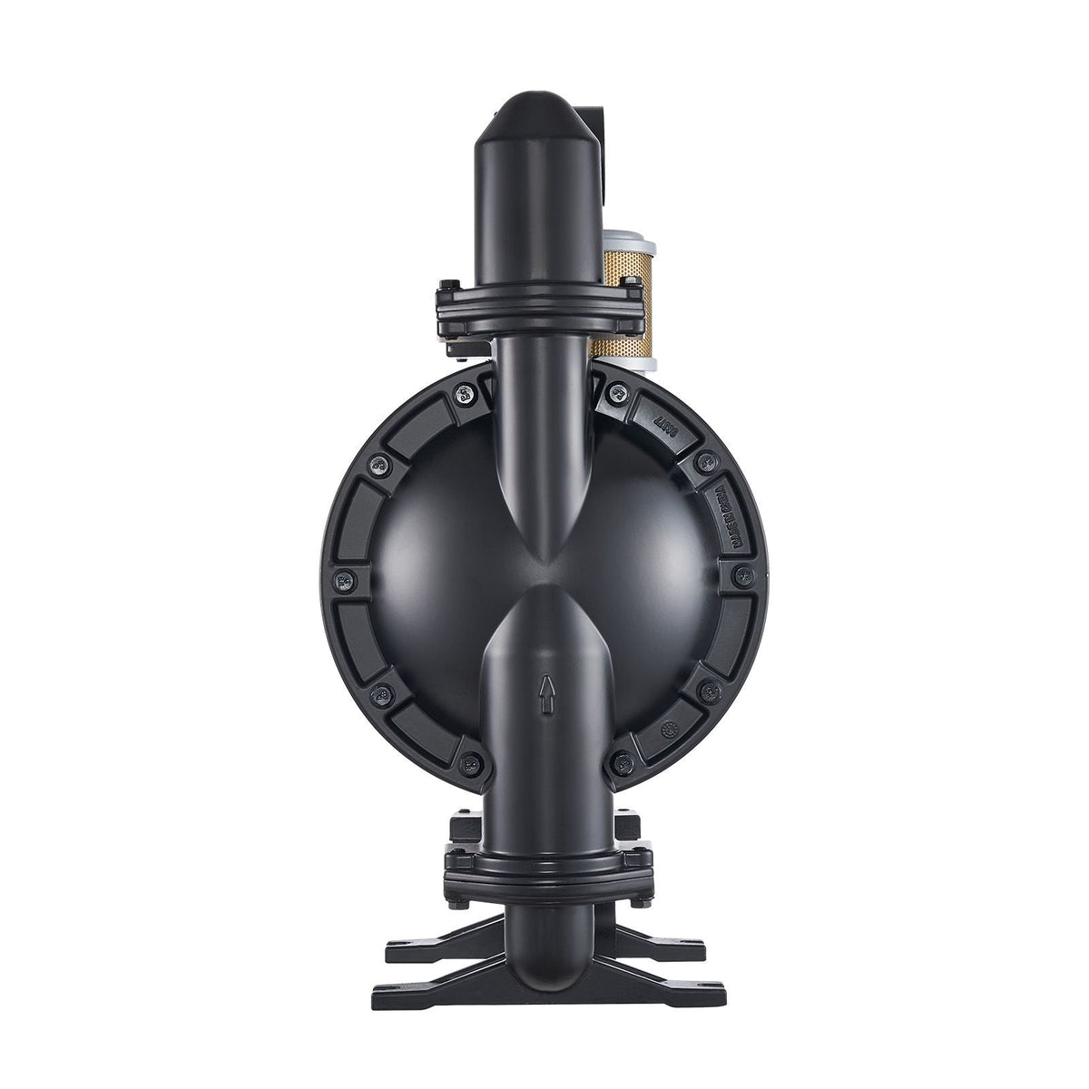 Air Operated Double Diaphragm Pump, 158 GPM, 2 inch Inlet & Outlet Pneumatic Waste Oil Transfer Pump, Max 114 PSI, Aluminum Alloy Body, Air-Operated for Diesel, Grease, Kerosene, Gasoline & Oil
