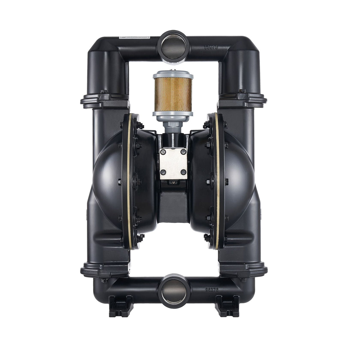 Air Operated Double Diaphragm Pump, 158 GPM, 2 inch Inlet & Outlet Pneumatic Waste Oil Transfer Pump, Max 114 PSI, Aluminum Alloy Body, Air-Operated for Diesel, Grease, Kerosene, Gasoline & Oil