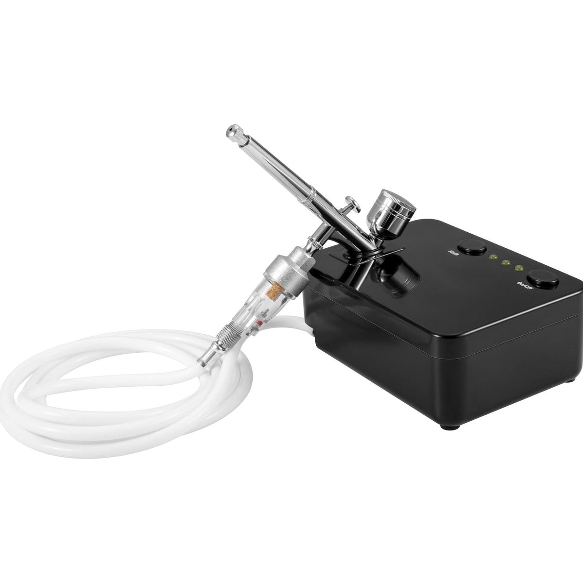 Airbrush Kit, Portable Airbrush Set with Compressor, Airbrushing System Kit with Multi-Purpose Dual-Action Gravity Feed Airbrushes, Art Nail Cookie Tattoo Makeup
