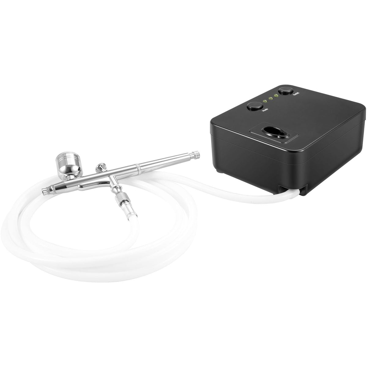 Airbrush Kit, Portable Airbrush Set with Compressor, Airbrushing System Kit with Multi-Purpose Dual-Action Gravity Feed Airbrushes, Art Nail Cookie Tattoo Makeup
